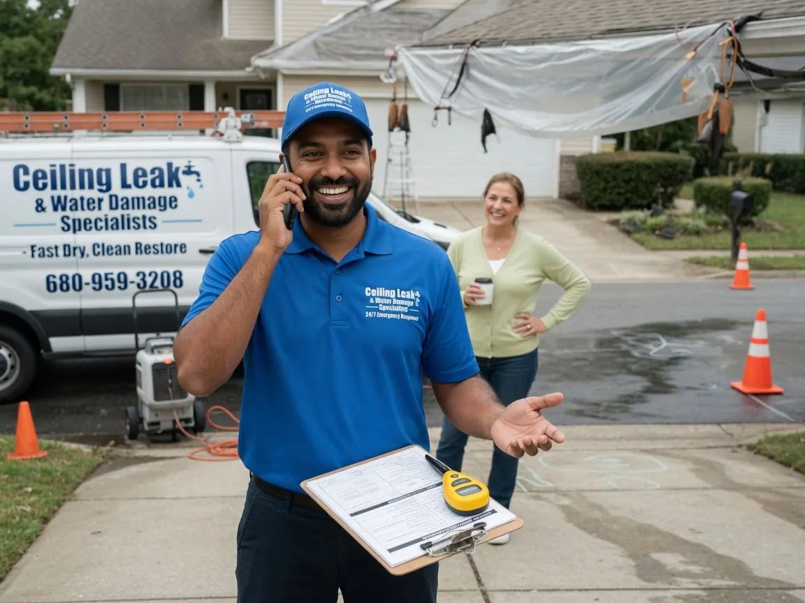 Ceiling Leak Cleanup Walstonburg, NC FAQs